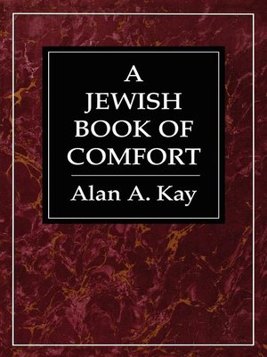 cover image of Jewish Book of Comfort